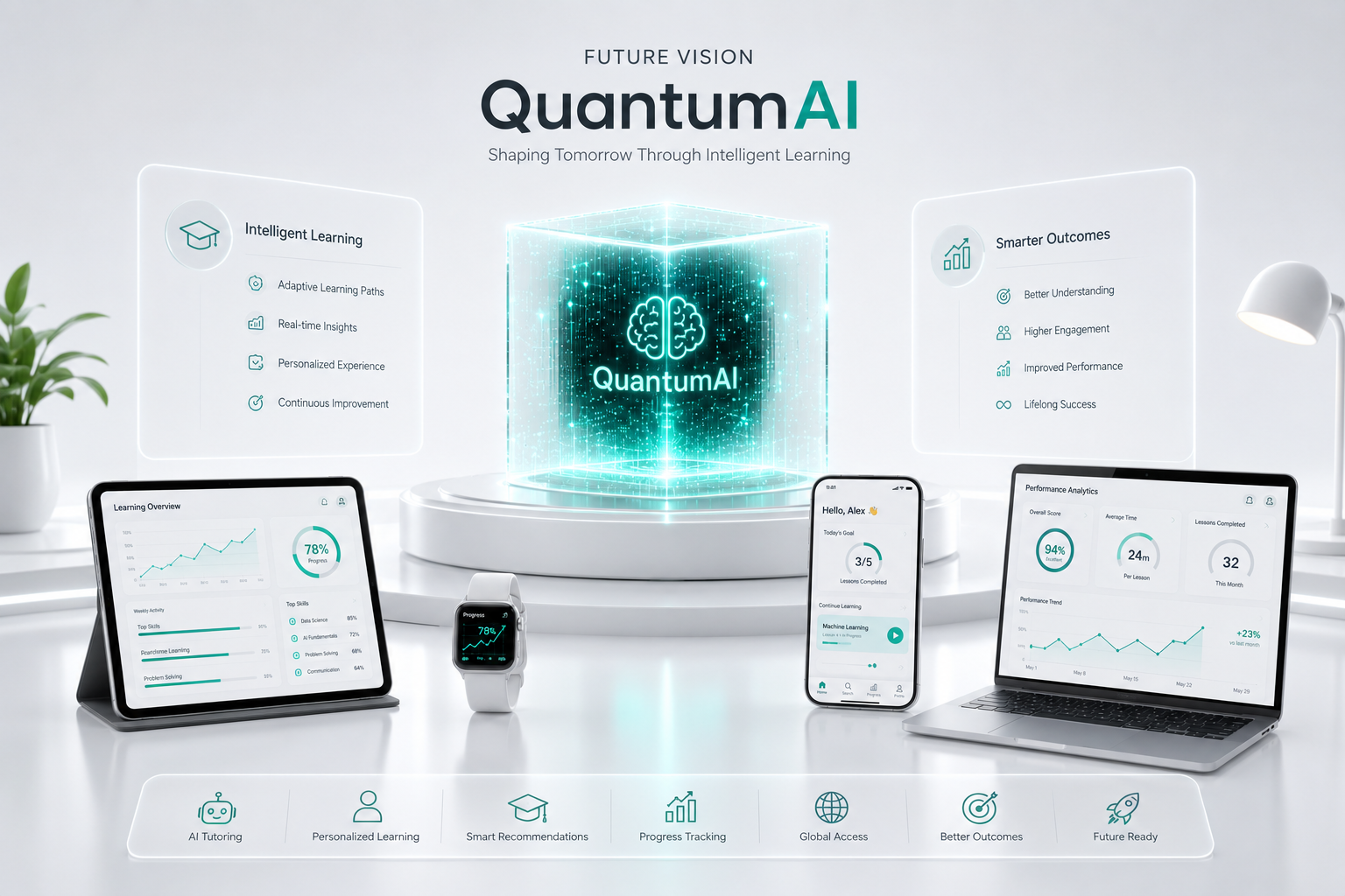 QuantumAI — Shaping Tomorrow Through Intelligent Learning