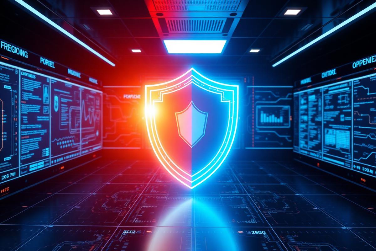 Cybersecurity — QuantQ enterprise technology visualization